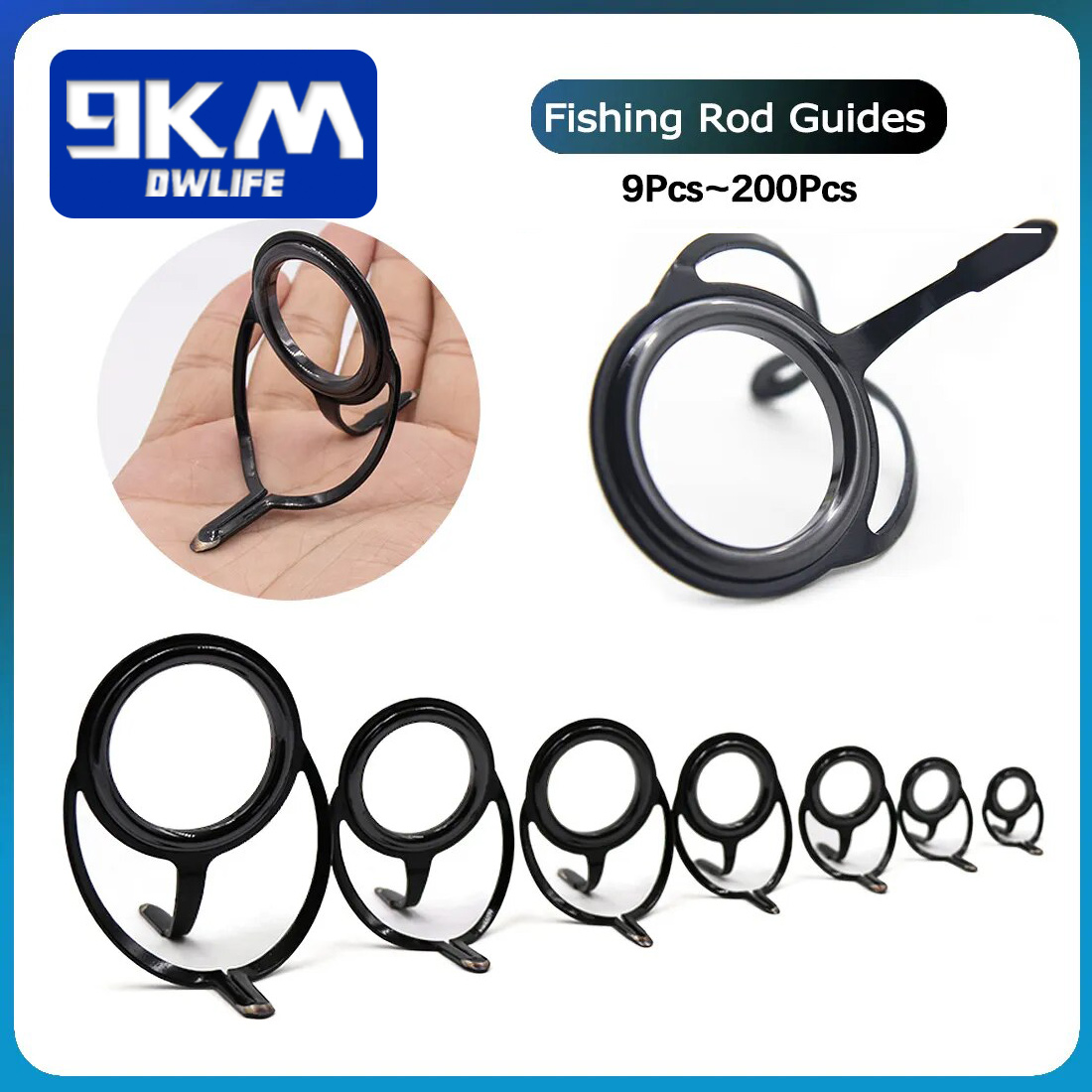 Fishing Rod Spinning - Kit de réparation de canne à