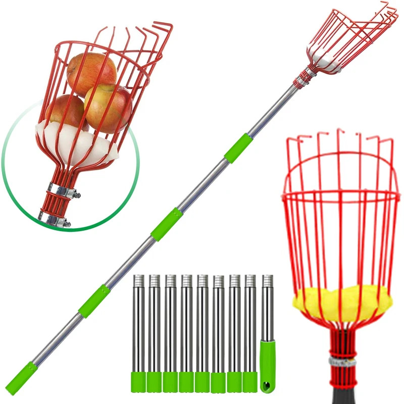 Fishing Rod Telescopic - Ramasseur de fruits à tige télescopique