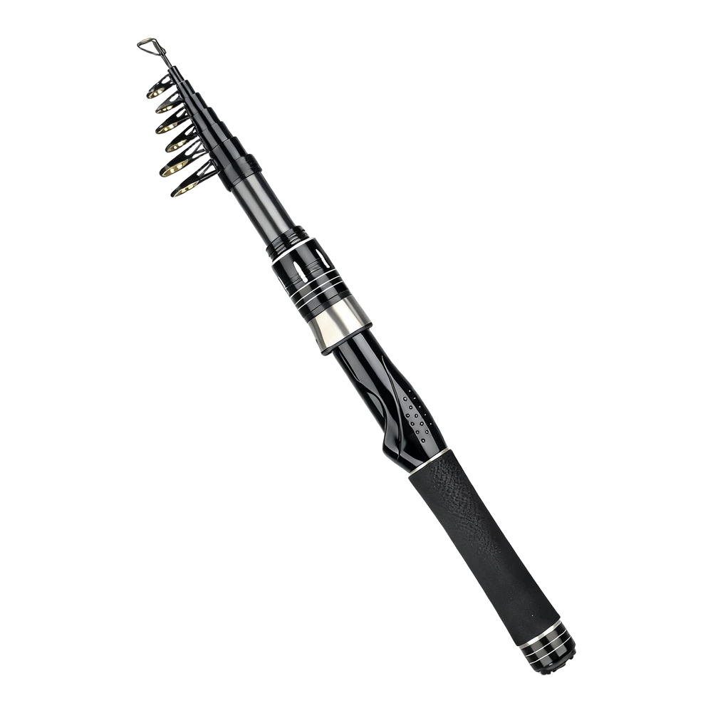 Fishing Rod Telescopic - Canne à pêche télescopique ultralégère en