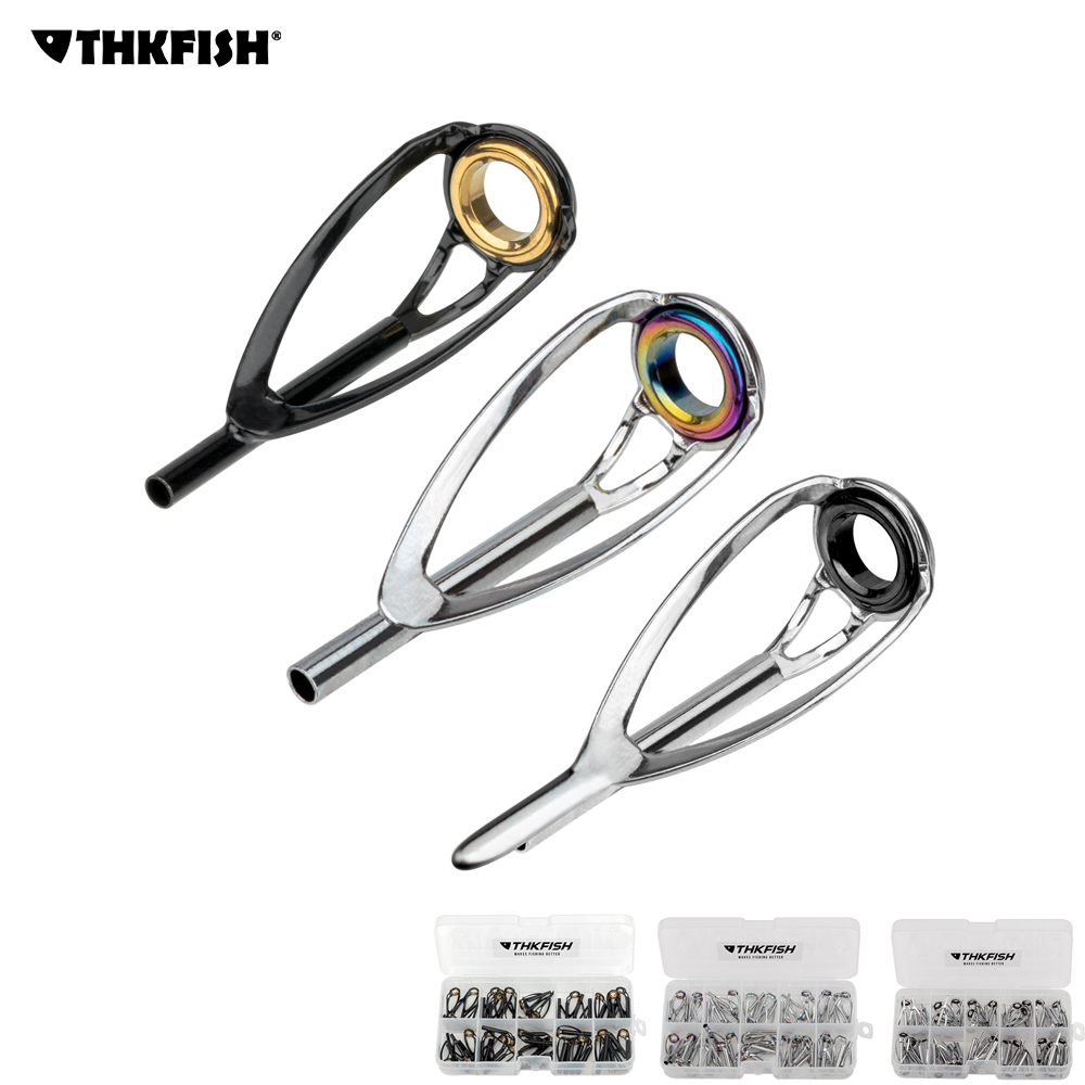 Fishing Rod Tip Replacement - THKFISH 50pcs Kit de réparation de