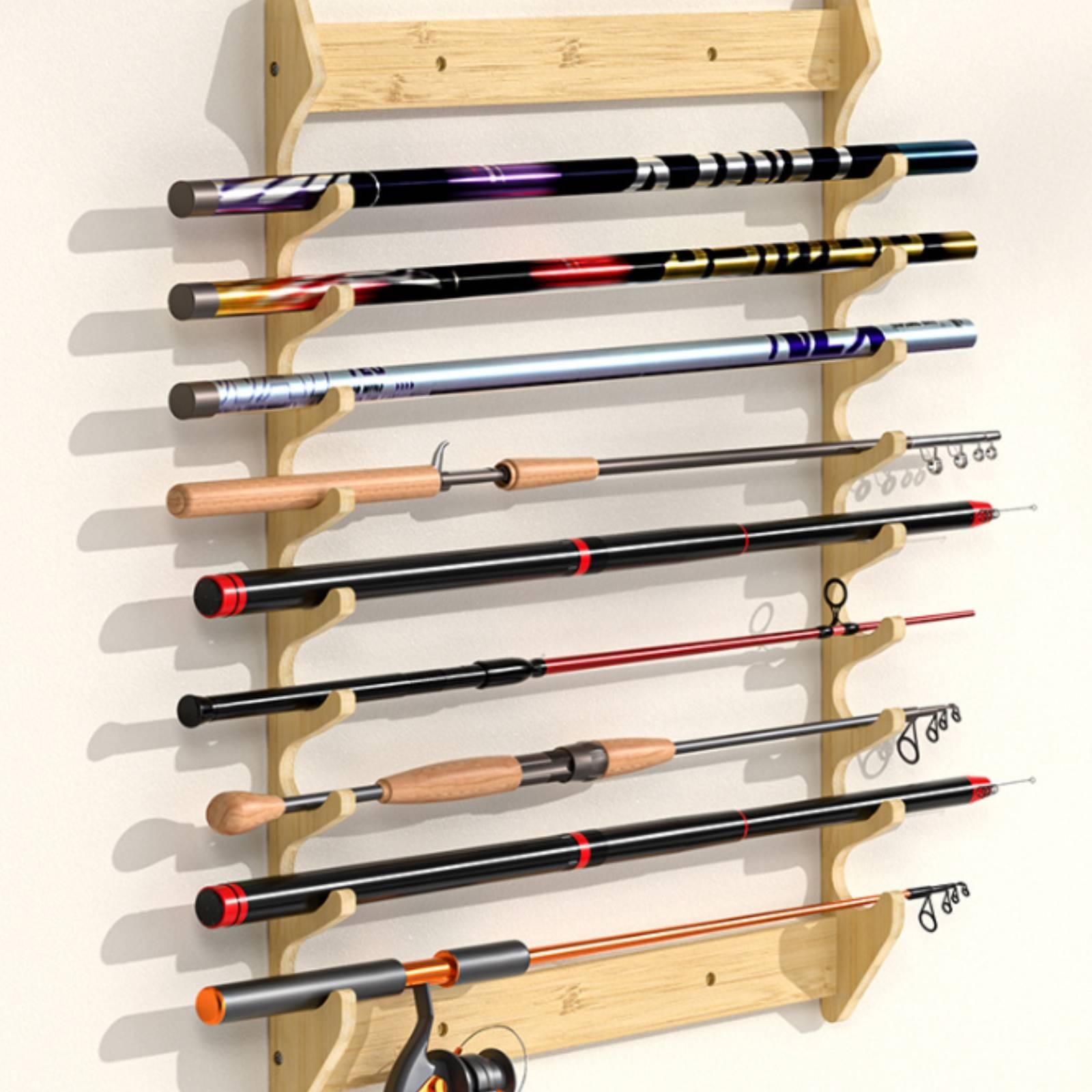 Fishing Rod Rack - Support mural pour cannes à pêche