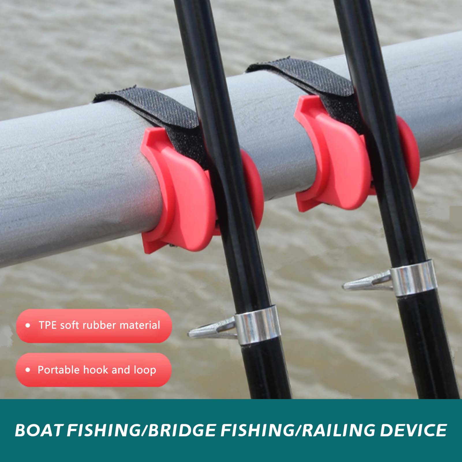 Fishing Rod Boat - Support de canne à pêche en