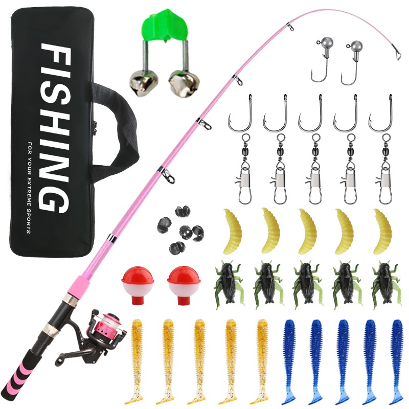 Ensemble combiné de canne à pê - Fishing Rod Combo avis et prix