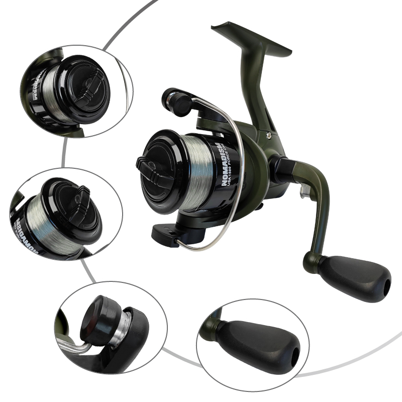 Canne à pêche spinning en fibr - Fishing Rod Combo avis et prix