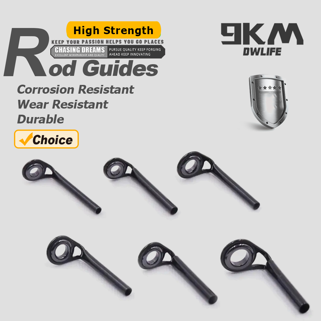 Guides de canne à pêche 5 ~ 10 - Fishing Rod Tip Replacement avis et prix