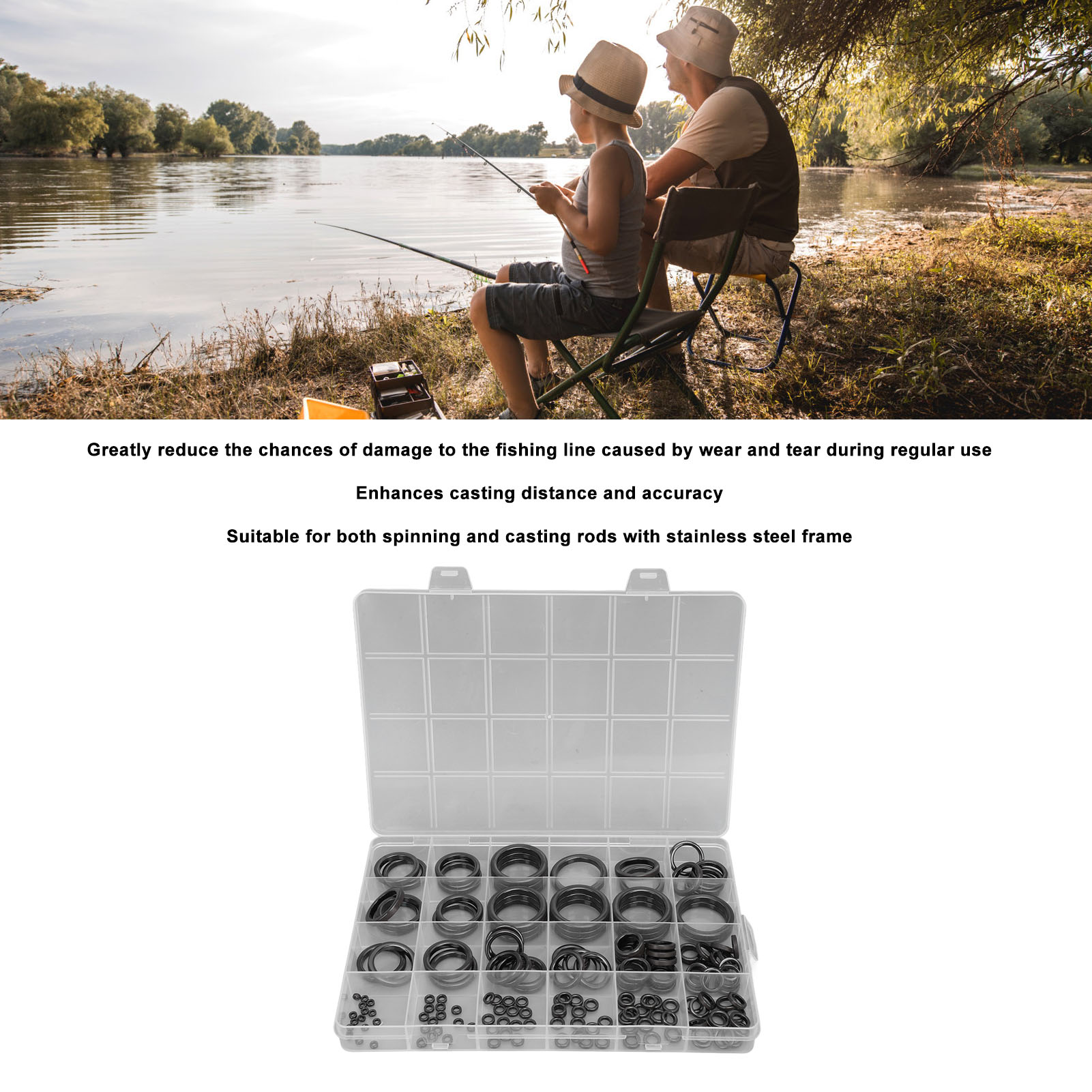 Kit de réparation de Guide de  - Fishing Rod Building Kit avis et prix