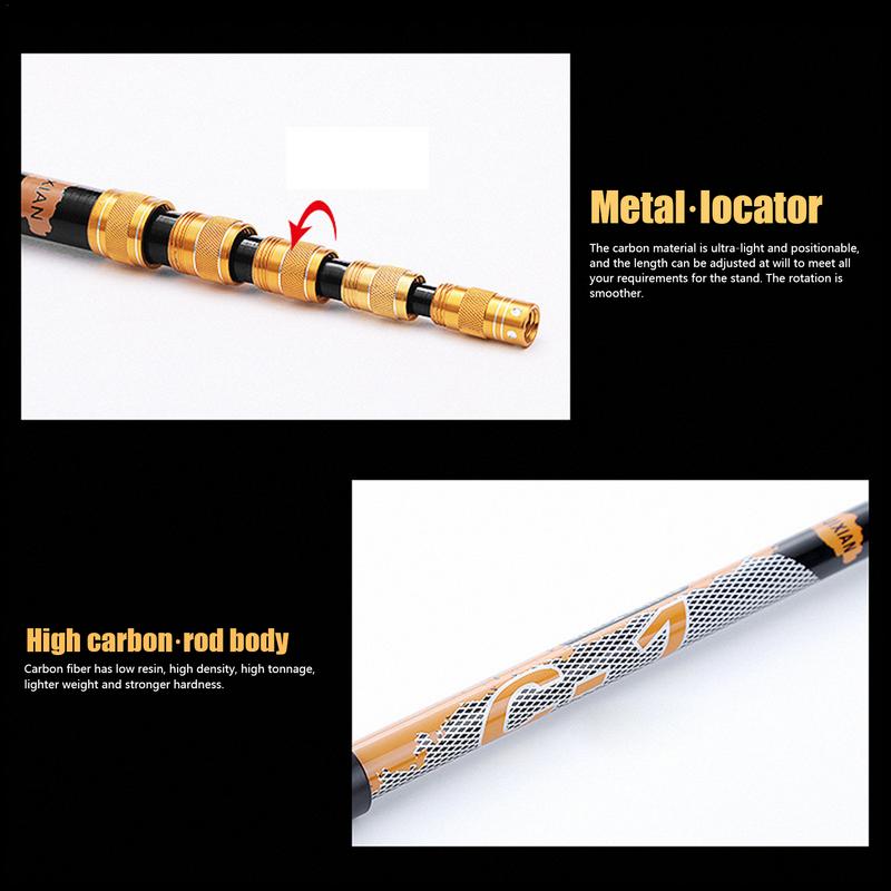 Supports de canne à pêche Supp - Fishing Rod Carbon Fiber avis et prix