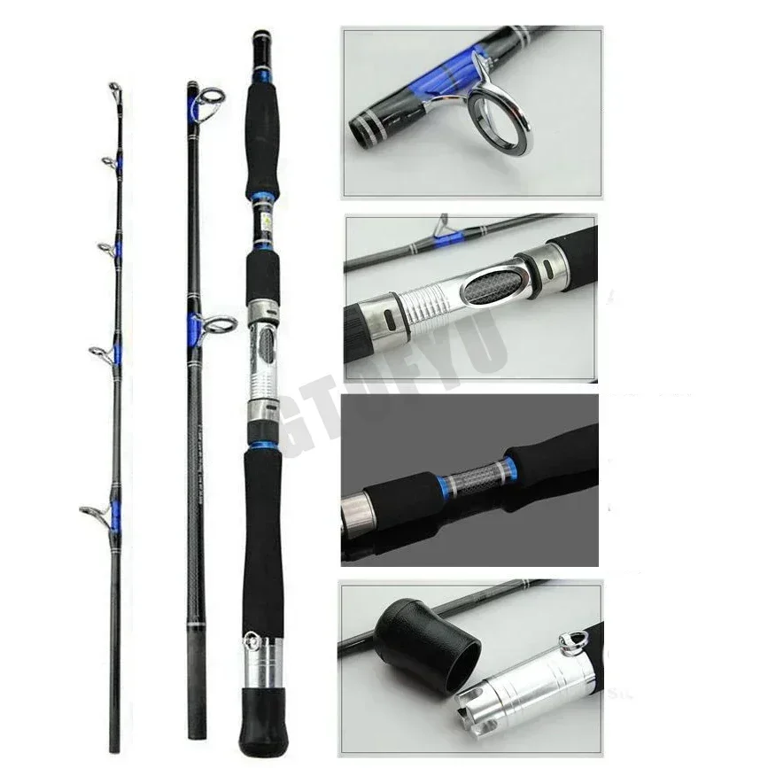 Canne à pêche à leurre 1,8m 2, - Fishing Rod Surf avis et prix