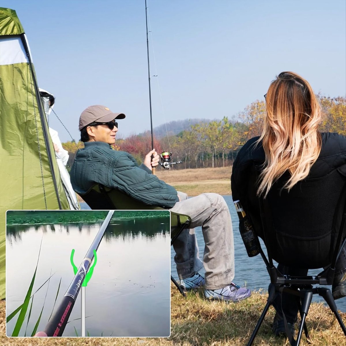 [MEGA SOLDE] Support de canne  - Fishing Rod Telescopic avis et prix