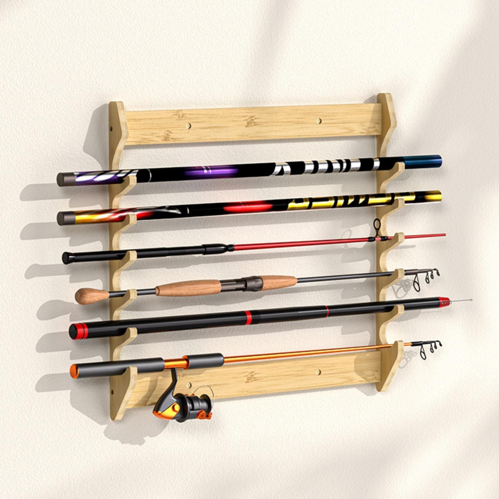 Support mural pour cannes à pê - Fishing Rod Rack avis et prix