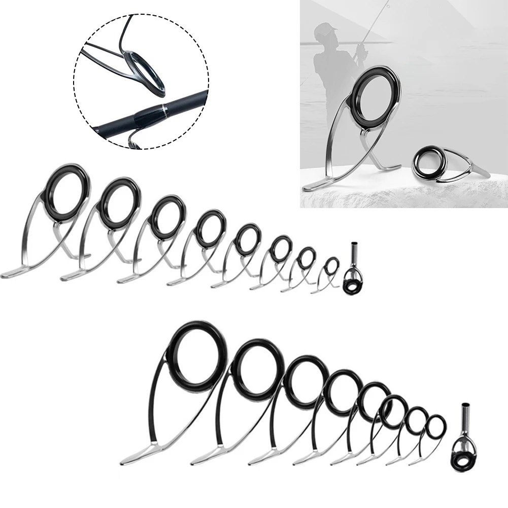 9 pièces canne à pêche anneau  - Fishing Rod Building Kit avis et prix