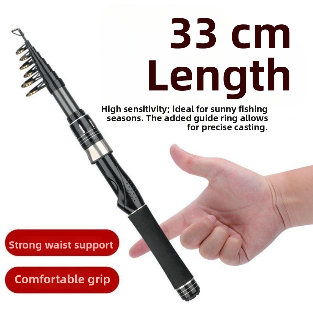 Canne à pêche rétractable en f - Fishing Rod Surf avis et prix